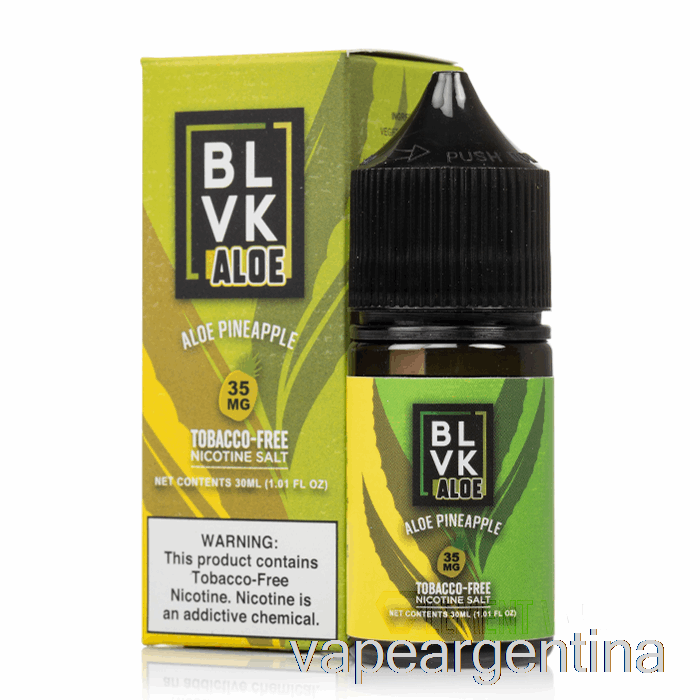 Sal De Aloe Piña - Sal Blvk - 30ml 50mg Vape Descartable
